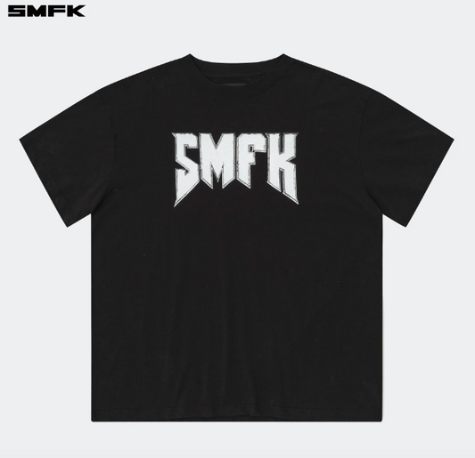 Compass Smfk Metal Rock Loose Tee Black