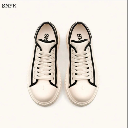 Compass Rove Skater Shoes White